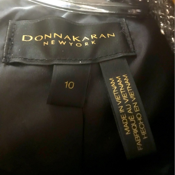 Donna Karan New York Women's Mock-Neck Sleeveless Sheath Dress - Picture 7 of 8